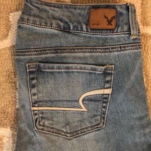 American Eagle Artist Crop Jeans